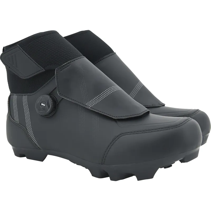 FLR Defender II Pro Dial Waterproof MTB Shoes - Black