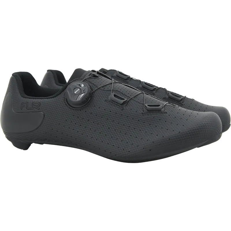 FLR F-5 Pro Carbon Plate Road Shoes - Black-3