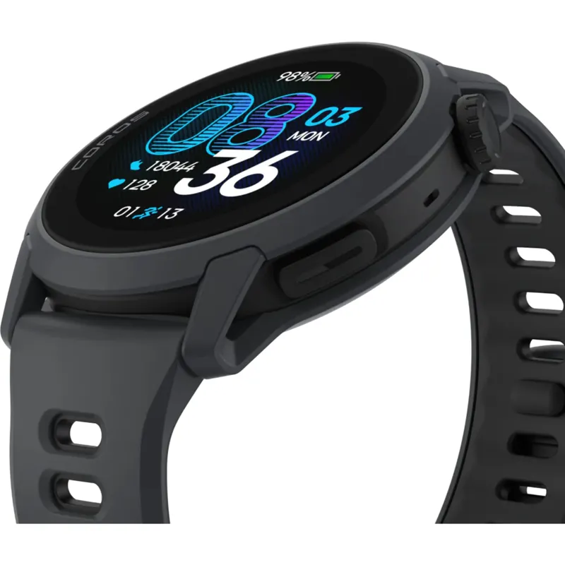 Coros Pace 4 GPS Sports Watch - Silicone - Black-3
