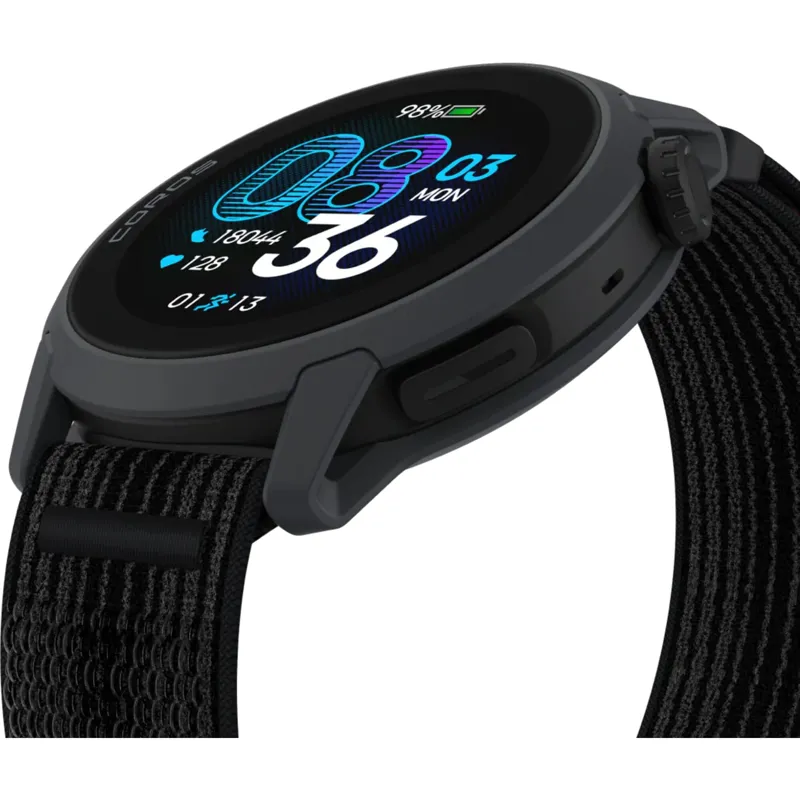 Coros Pace 4 GPS Sports Watch - Nylon - Black-2