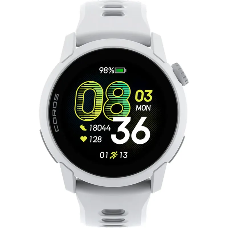 Coros Pace 4 GPS Sports Watch - Silicone - White-1