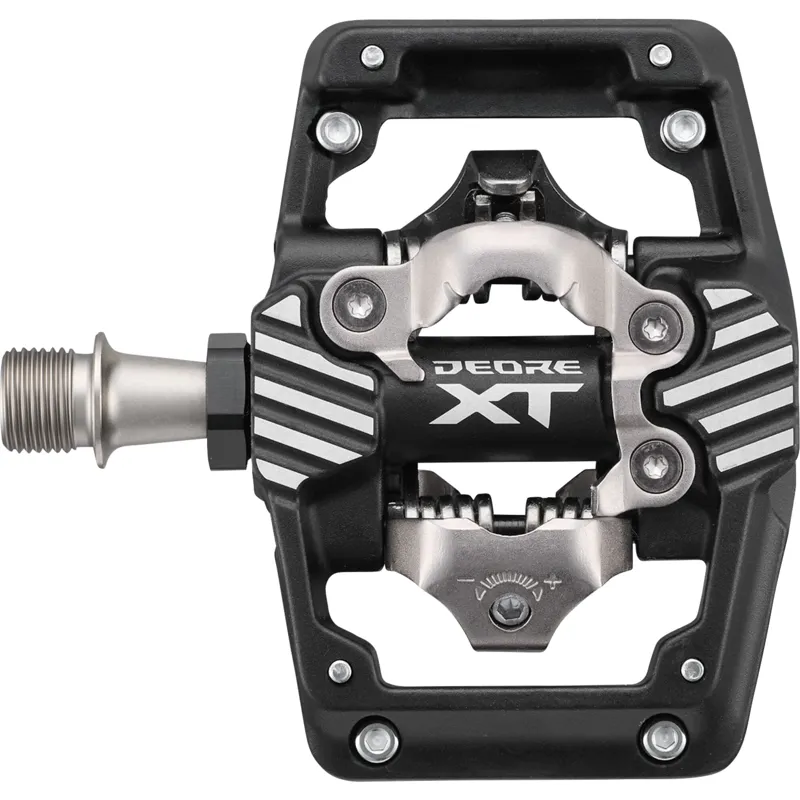 Shimano Deore XT M8220 Trail SPD Pedals - Black-1