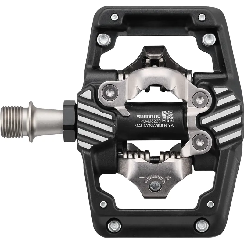 Shimano Deore XT M8220 Trail SPD Pedals - Black
