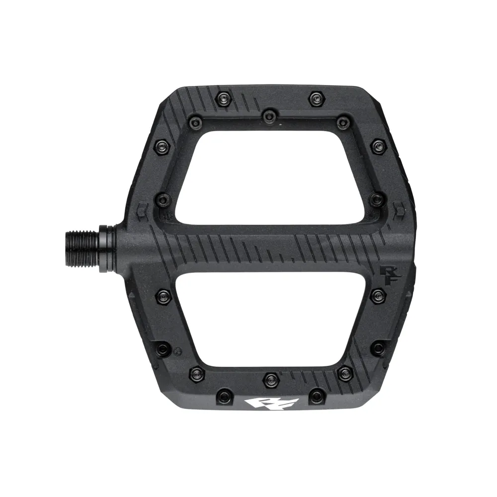 uPRISE Bikes Race Face Chester Flat MTB Pedals - Black | Price match, 365 day return s, 18-Month Warranty, Finance Available & Free UK Delivery