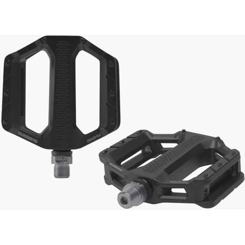 Shimano PD-EF202 Flat MTB Pedals - Black-1