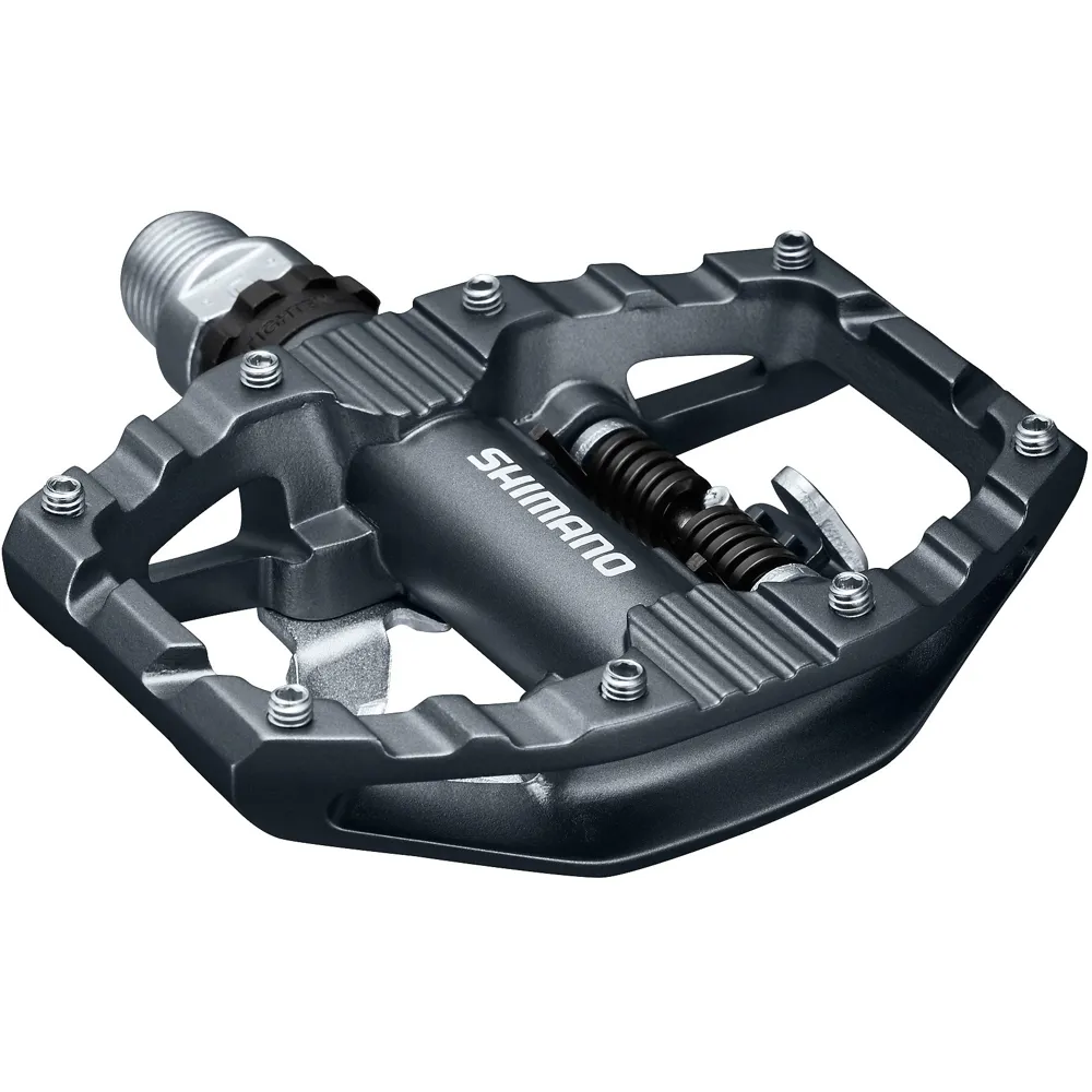 uPRISE Bikes Shimano PD-EH500 SPD Touring Pedals 9/16 - Grey | Price match, 365 day return s, 18-Month Warranty, Finance Available & Free UK Delivery