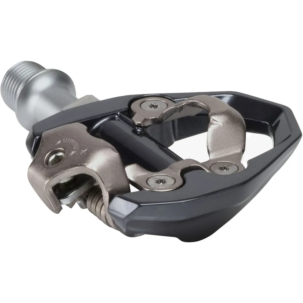 uPRISE Bikes Shimano ES600 MTB SPD Pedals - 9-16 inch - Grey | Price match, 365 day return s, 18-Month Warranty, Finance Available & Free UK Delivery