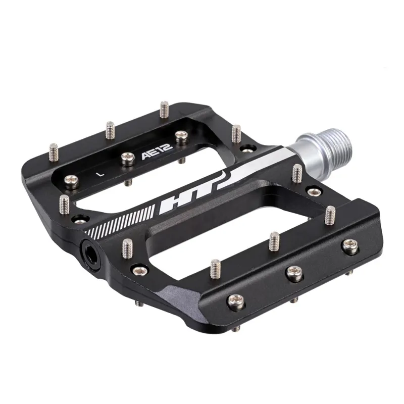 HT Components AE12 Flat BMX Pedals - Black-1