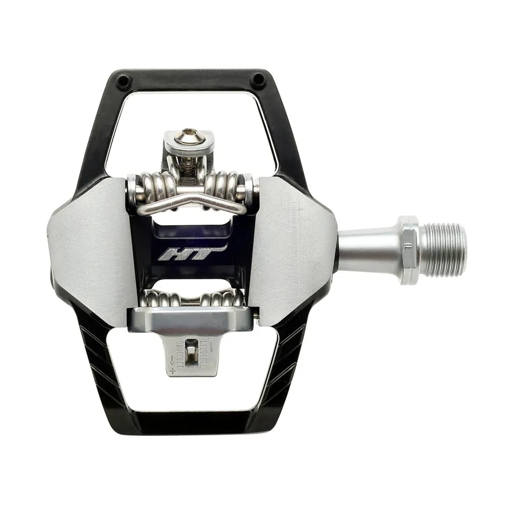 uPRISE Bikes HT Components GT1 Clipless MTB Pedals - Black | Price match, 365 day return s, 18-Month Warranty, Finance Available & Free UK Delivery
