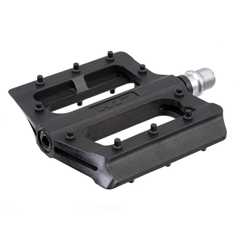 HT Components PA12 Flat MTB Pedals - Black-1
