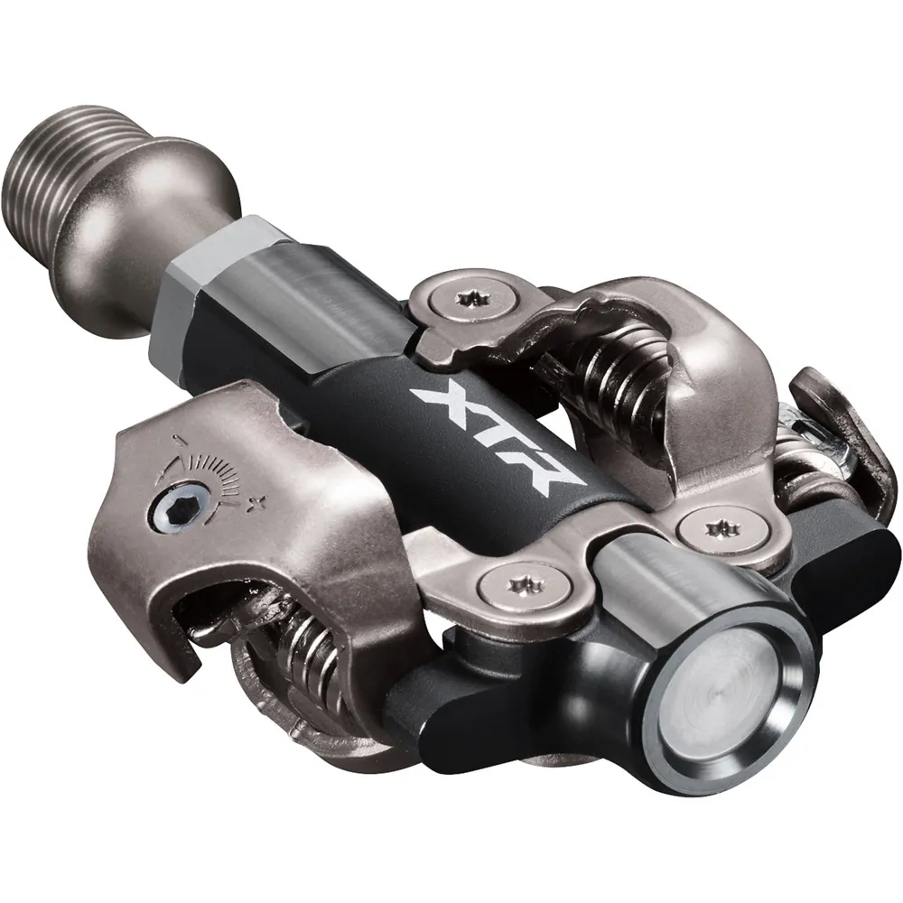 uPRISE Bikes Shimano PD-M9200 XTR XC Race Clipless Pedals - Grey/Black | Price match, 365 day return s, 18-Month Warranty, Finance Available & Free UK Delivery
