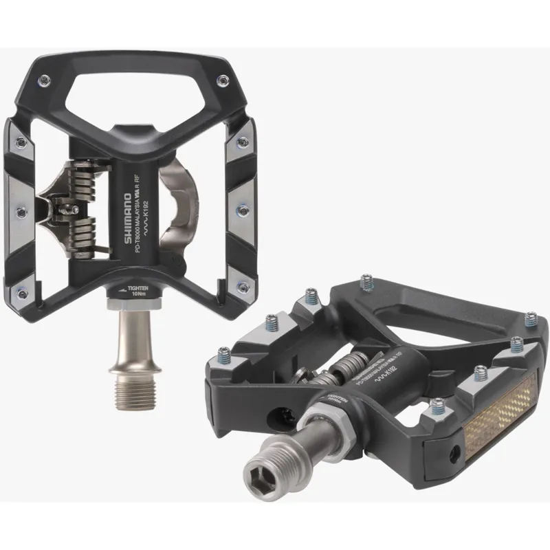 Shimano XT T8000 Trekking 9/16 Pedals - Black-3