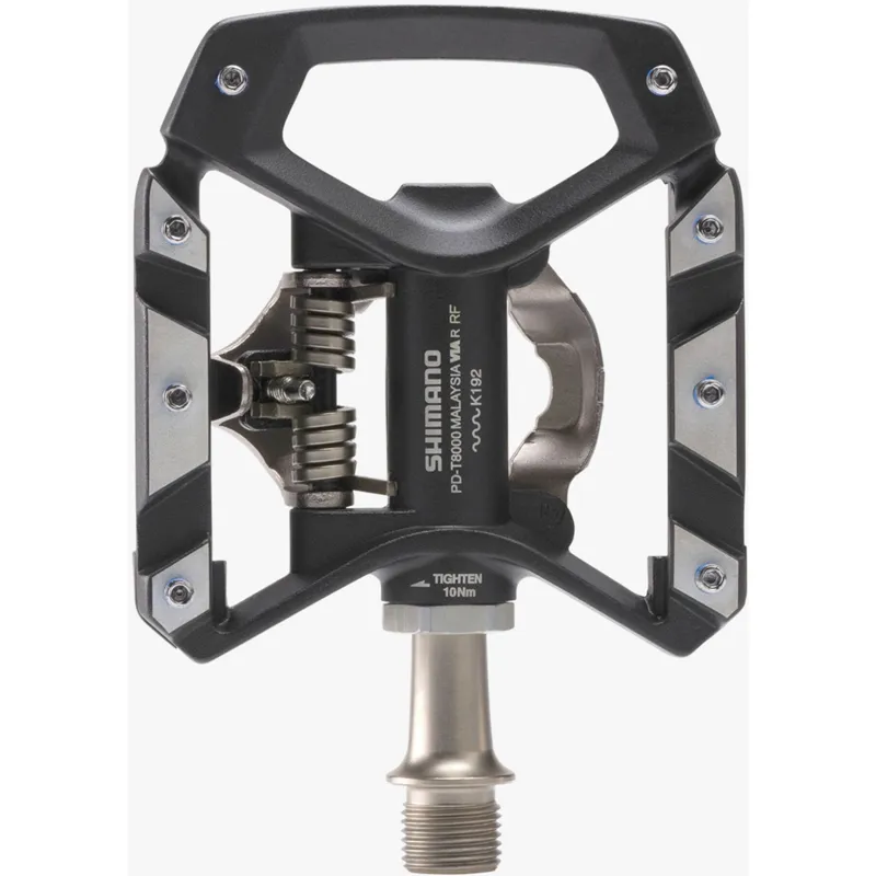Shimano XT T8000 Trekking 9/16 Pedals - Black-7