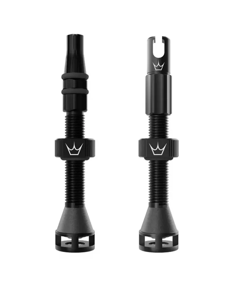 Peatys Holeshot Fast Flow Tubeless Valves - 42mm - Black