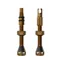 Peatys Holeshot Fast Flow Tubeless Valves - 42mm - Bourbon