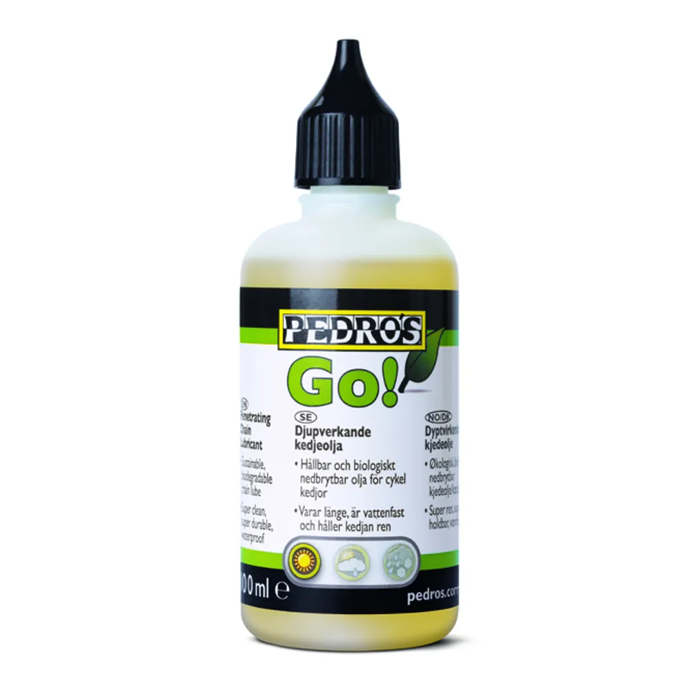 uPRISE Bikes Pedros Go Lube - 100ml | Price match, 365 day return s, 18-Month Warranty, Finance Available & Free UK Delivery
