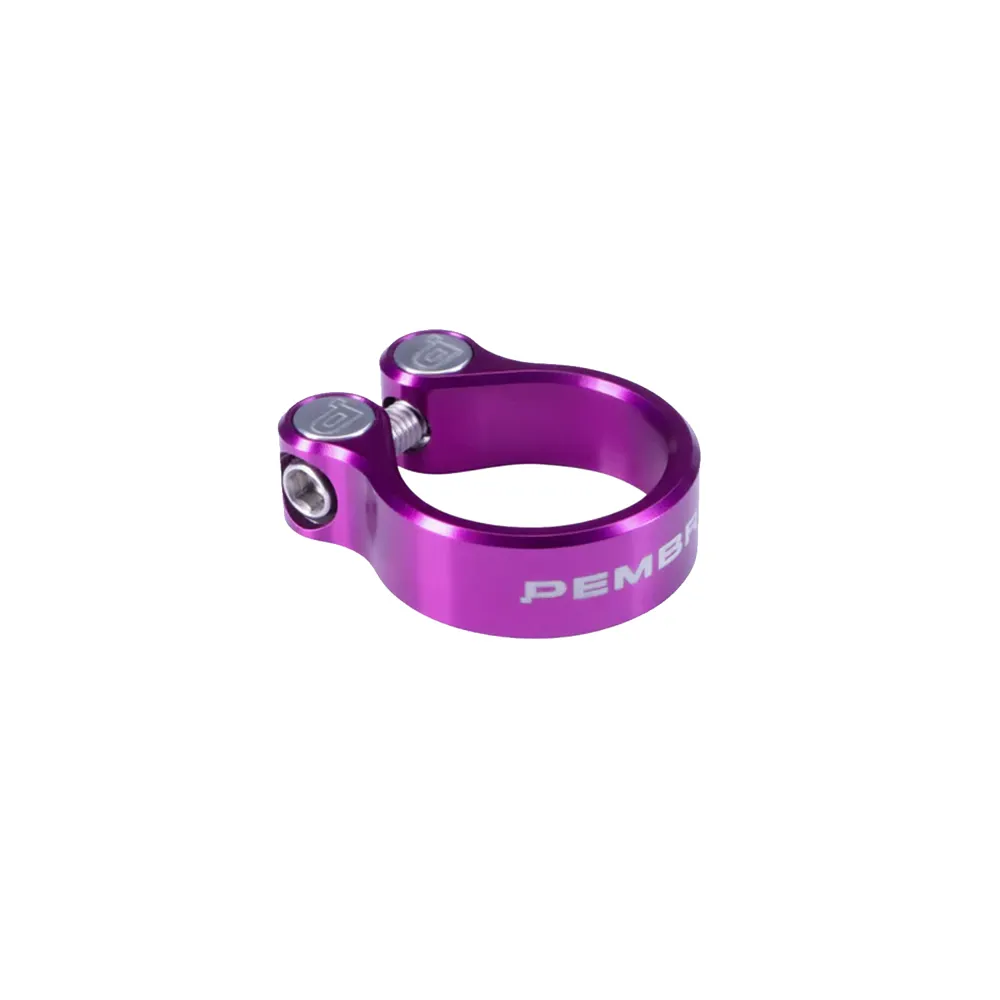 uPRISE Bikes Pembree DBN Seat Clamp - 34.9mm - Purple | Price match, 365 day returns, 18-Month Warranty, Finance Available & Free UK Delivery