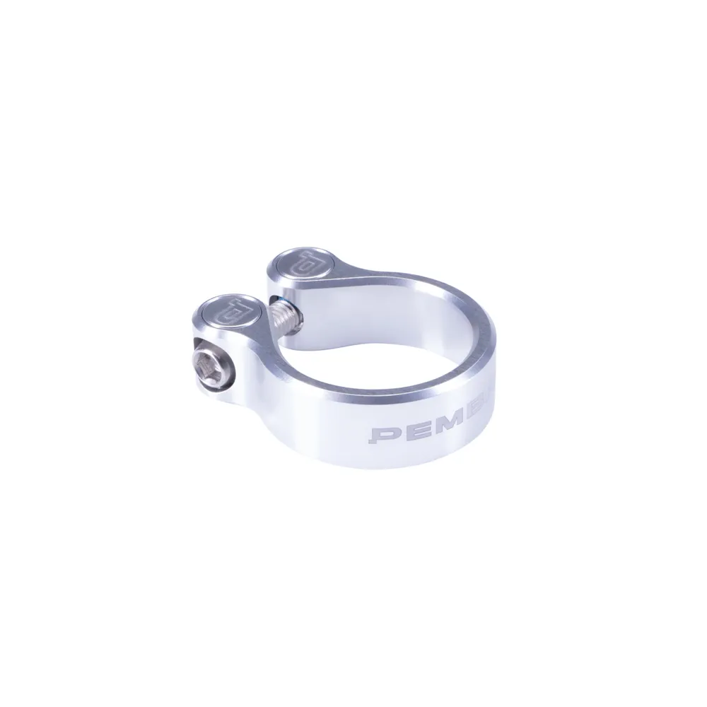 uPRISE Bikes Pembree DBN Seat Clamp - 38.6mm - Silver | Price match, 365 day returns, 18-Month Warranty, Finance Available & Free UK Delivery