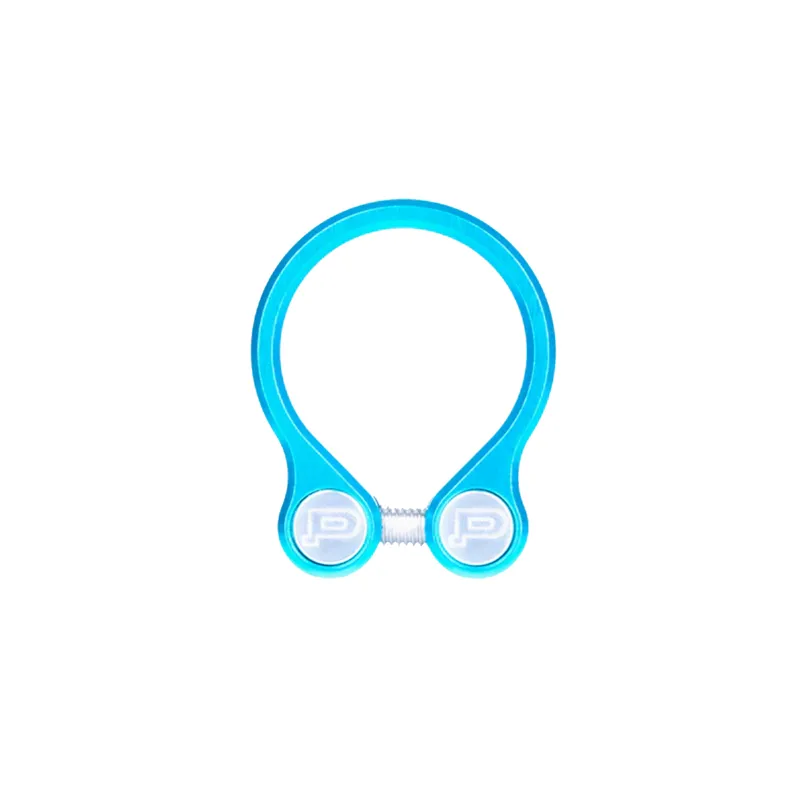 Pembree DBN Seat Clamp - 39.7mm - Cyan-1