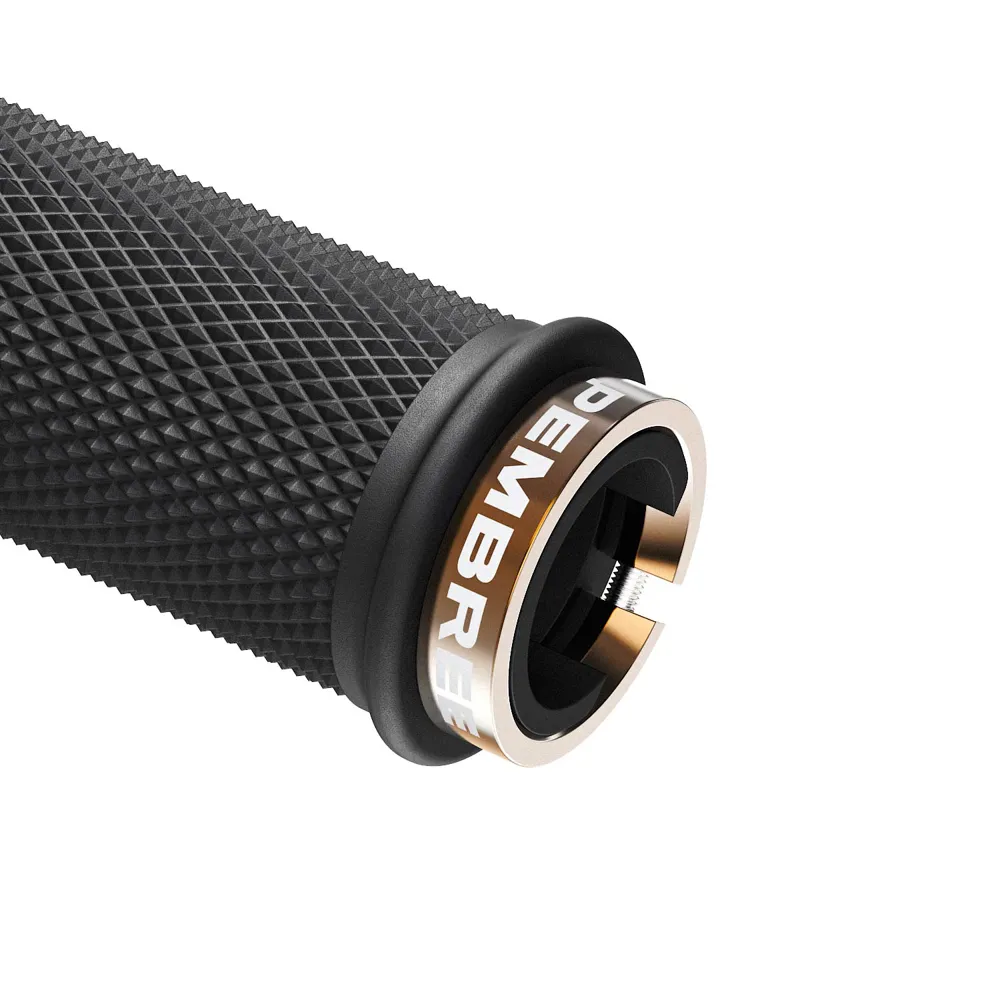 uPRISE Bikes Pembree GCS MTB Lock-On Grip - Thick - Bronze | Price match, 365 day returns, 18-Month Warranty, Finance Available & Free UK Delivery