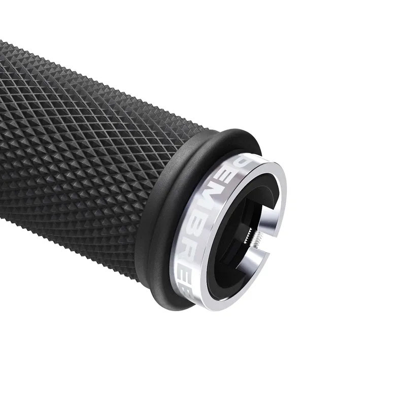 Pembree GCS MTB Lock-On Grip - Thin - Silver