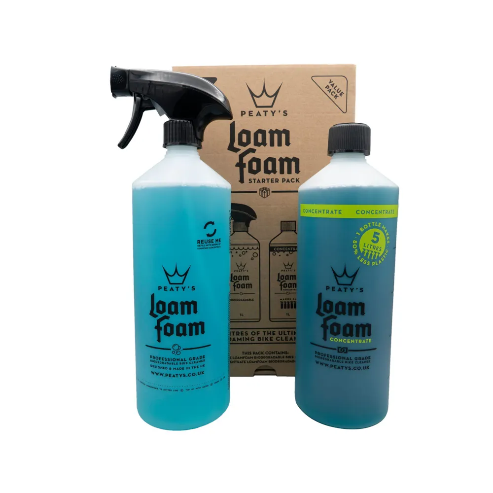 uPRISE Bikes Peaty's Peatys LoamFoam Starter Pack Bicycle Cleaning Kit | Price match, 365 day return s, 18-Month Warranty, Finance Available & Free UK Delivery
