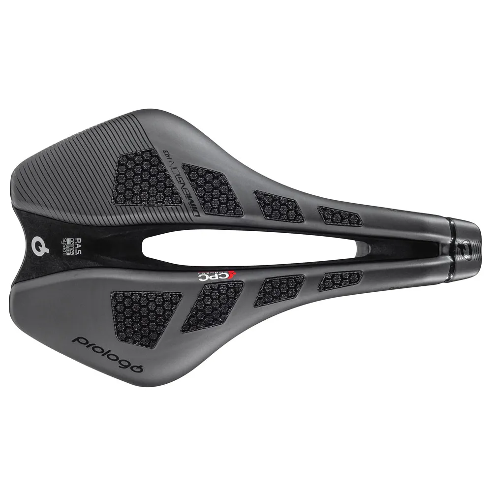 uPRISE Bikes Prologo Dimension TiroX CPC 143 Road Saddle - Black | Price match, 365 day return s, 18-Month Warranty, Finance Available & Free UK Delivery