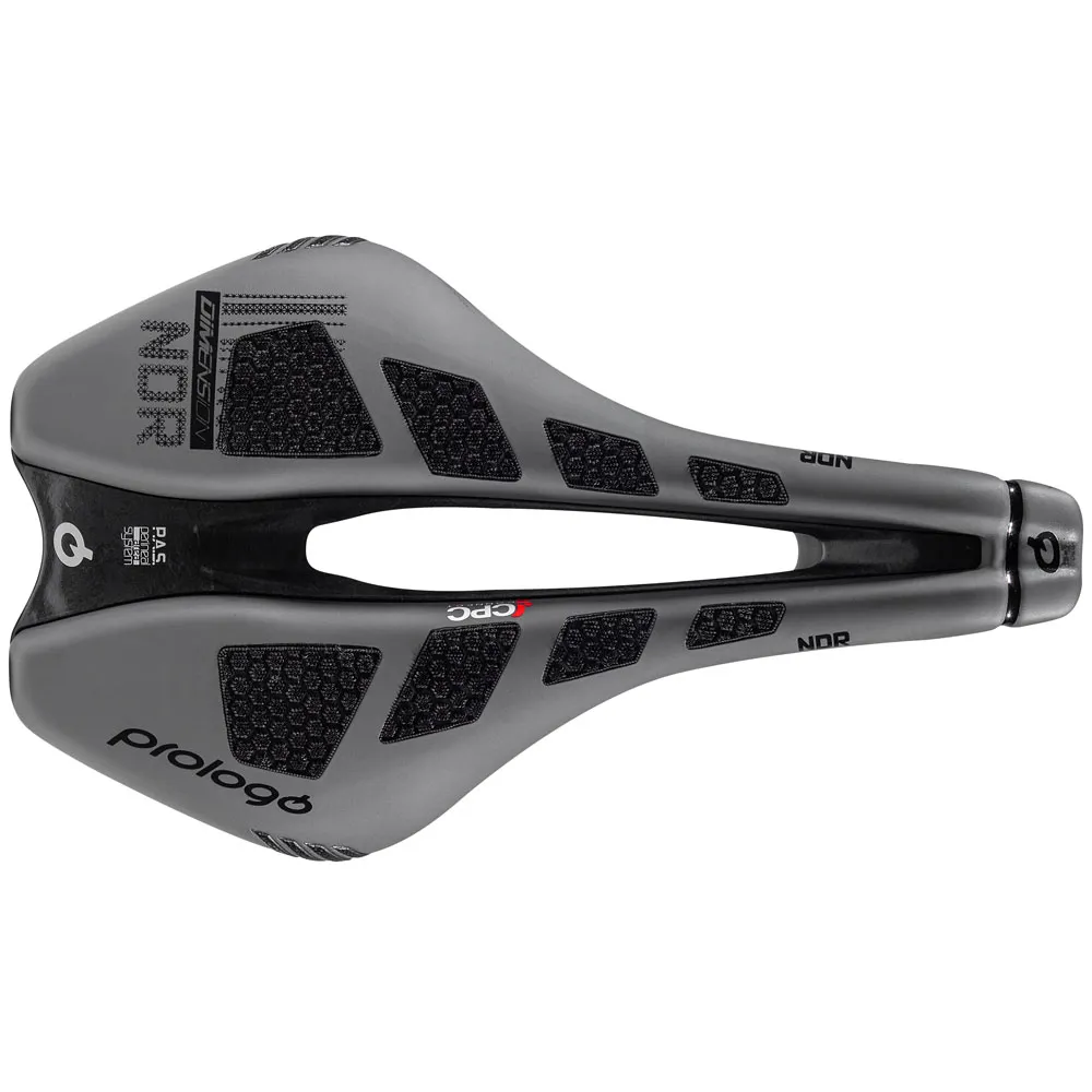 uPRISE Bikes Prologo Dimension NDR TiroX CPC 143 Road Saddle - Anthracite/Black | Price match, 365 day return s, 18-Month Warranty, Finance Available & Free UK Delivery