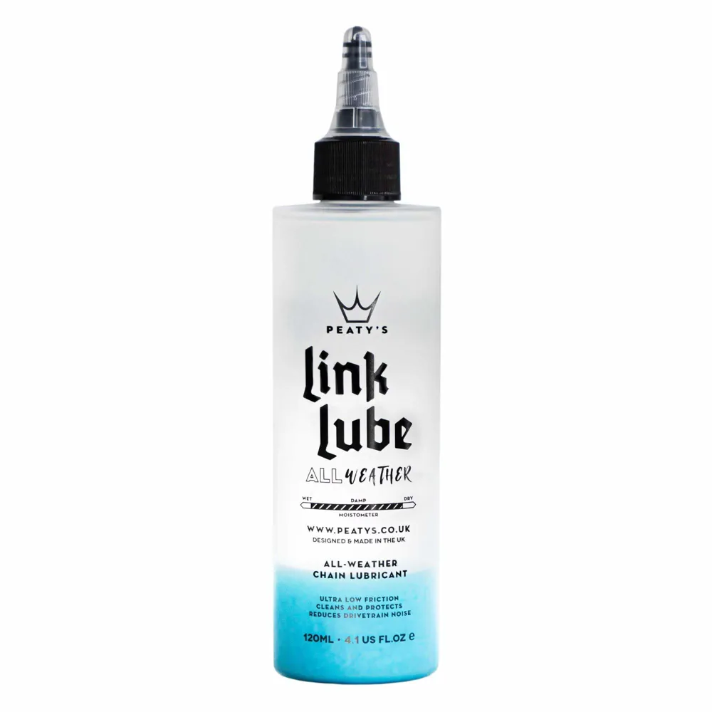 uPRISE Bikes Peaty's LinkLube All-Weather - 120ml | Price match, 365 day return s, 18-Month Warranty, Finance Available & Free UK Delivery
