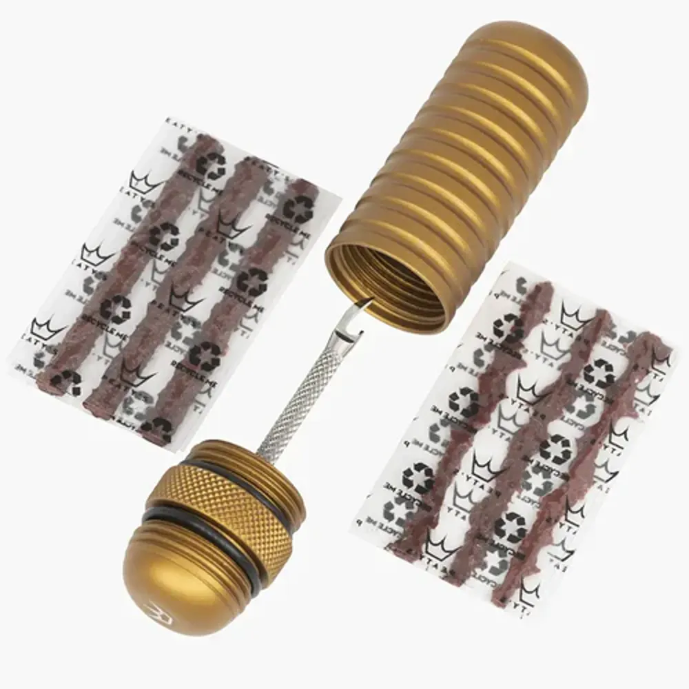 uPRISE Bikes Peaty's Holeshot Tubeless Puncture Plugger Kit - Bourbon | Price match, 365 day return s, 18-Month Warranty, Finance Available & Free UK Delivery