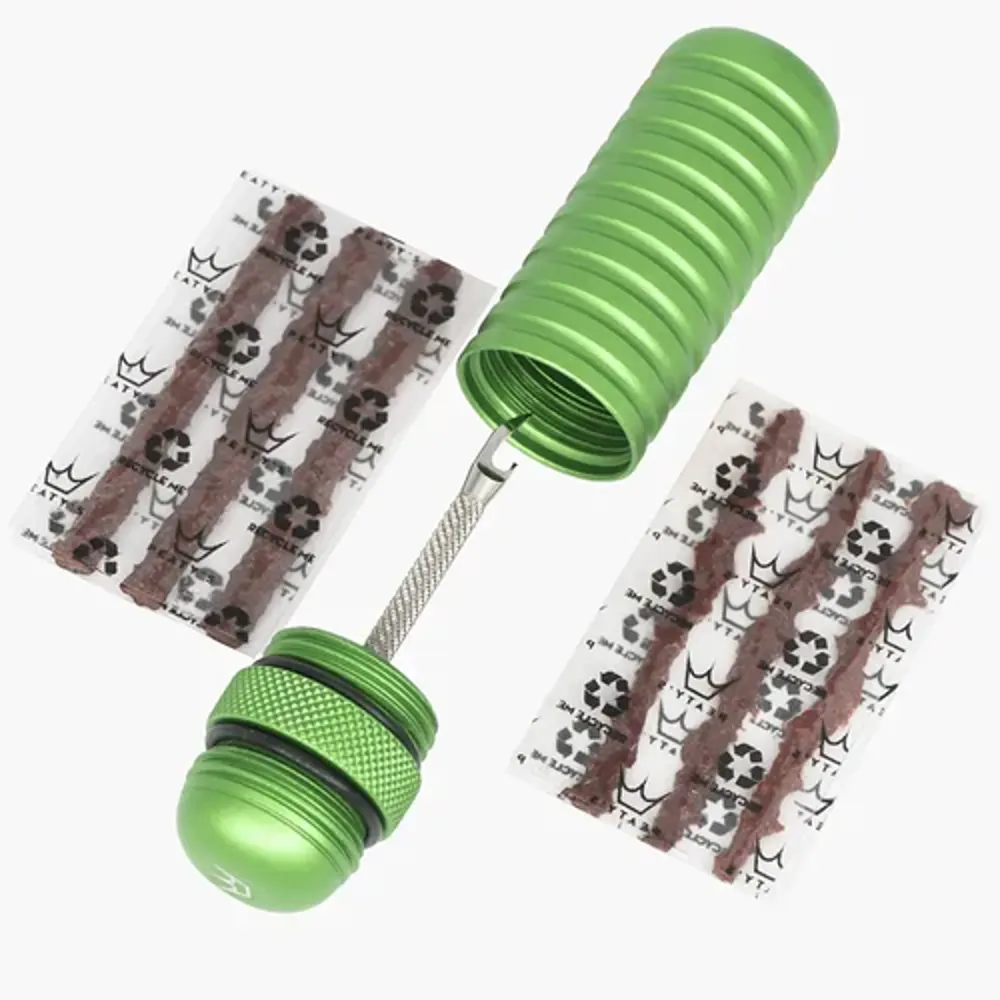 uPRISE Bikes Peaty's Holeshot Tubeless Puncture Plugger Kit - Emerald | Price match, 365 day return s, 18-Month Warranty, Finance Available & Free UK Delivery