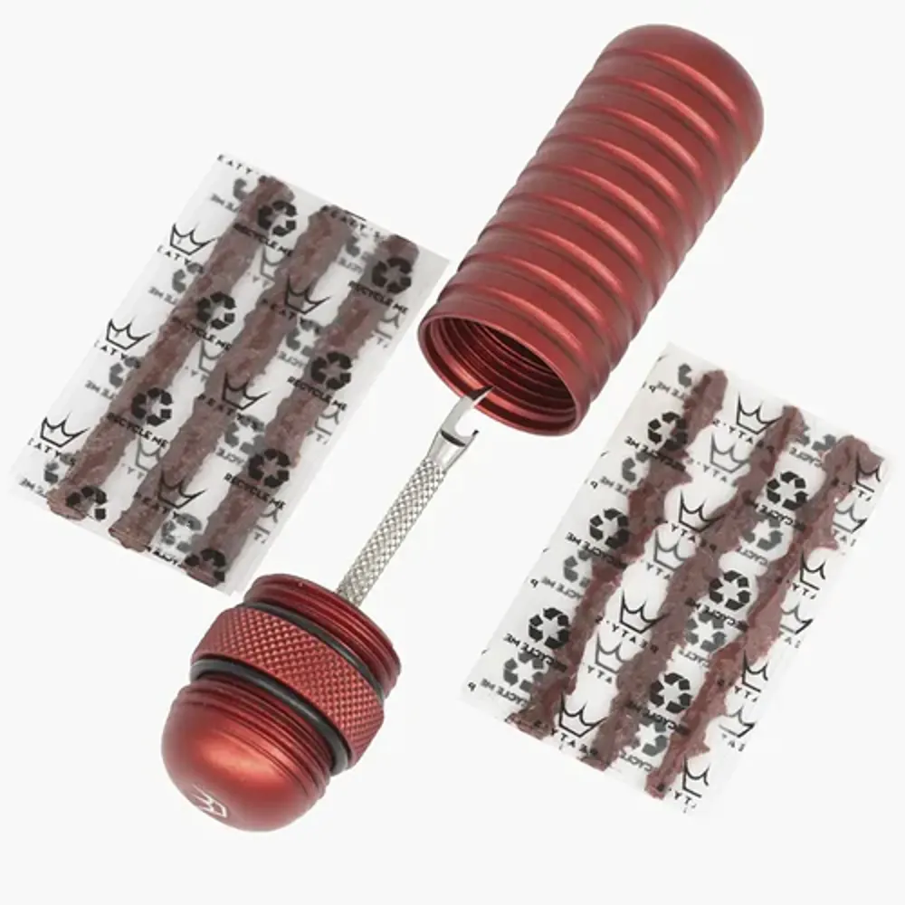 uPRISE Bikes Peaty's Holeshot Tubeless Puncture Plugger Kit - Red | Price match, 365 day return s, 18-Month Warranty, Finance Available & Free UK Delivery