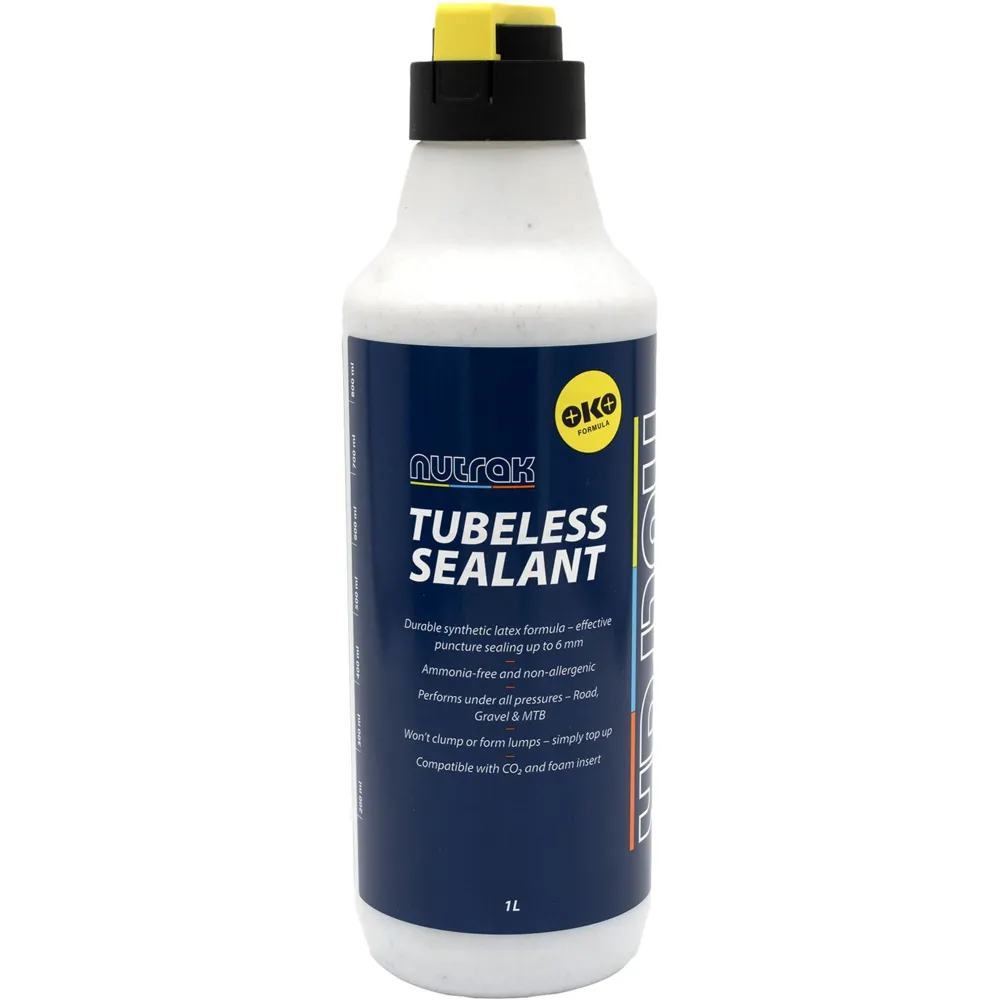uPRISE Bikes Nutrak Tubeless Tyre Sealant - 1 litre | Price match, 365 day returns, 18-Month Warranty, Finance Available & Free UK Delivery