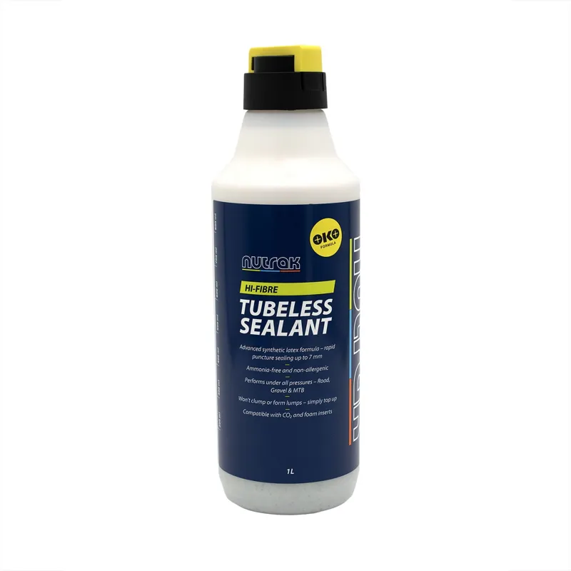 Nutrak Hi Fibre Tubeless Tyre Sealant - 1 Litre