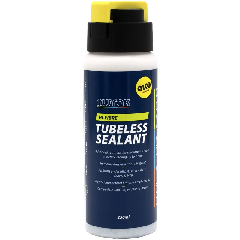 Nutrak Hi Fibre Tubeless Tyre Sealant - 250ml