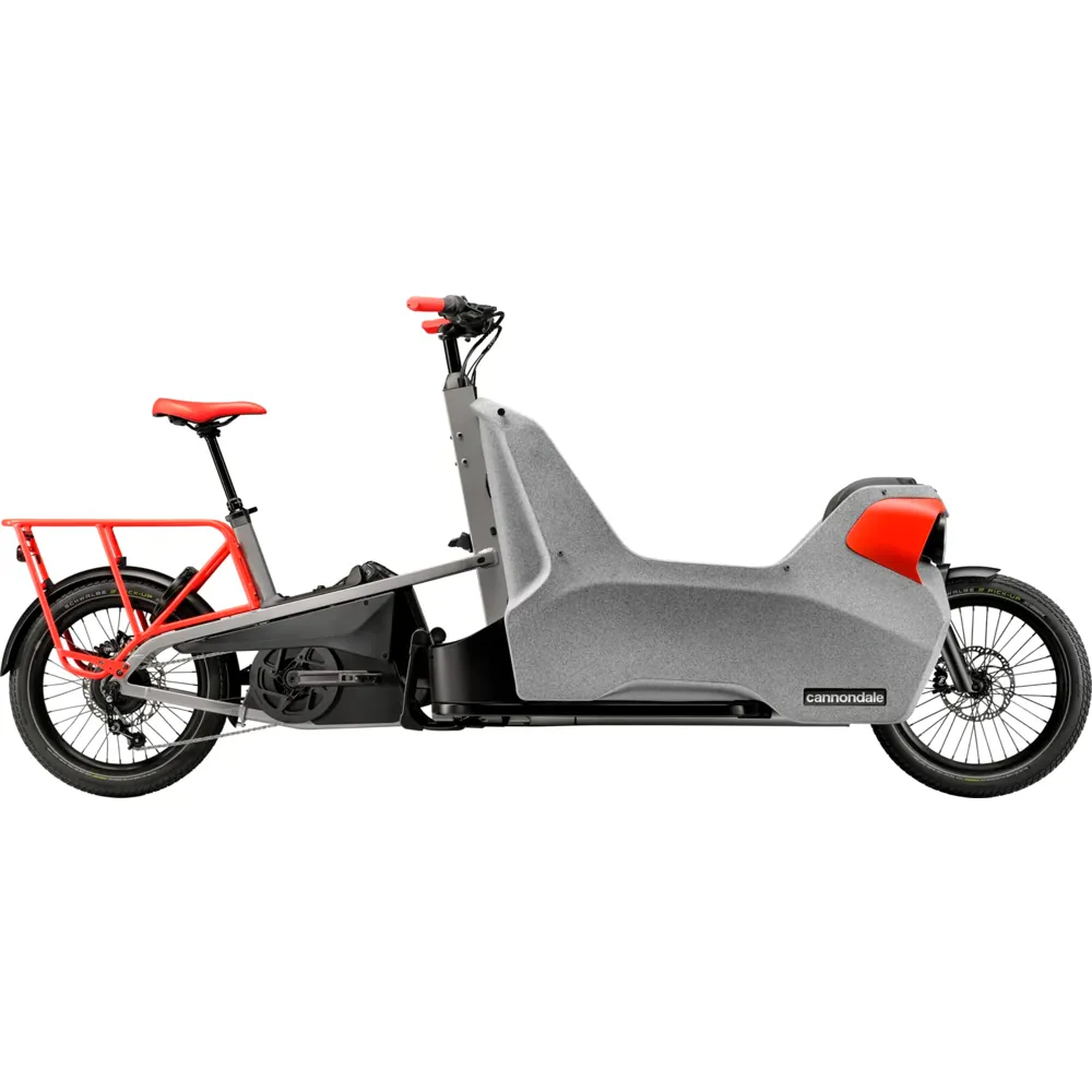 uPRISE Bikes Cannondale Wonderwagen Neo 1 Electric Cargo Bike - Grey | Price match, 365 day return s, 18-Month Warranty, Finance Available & Free UK Delivery