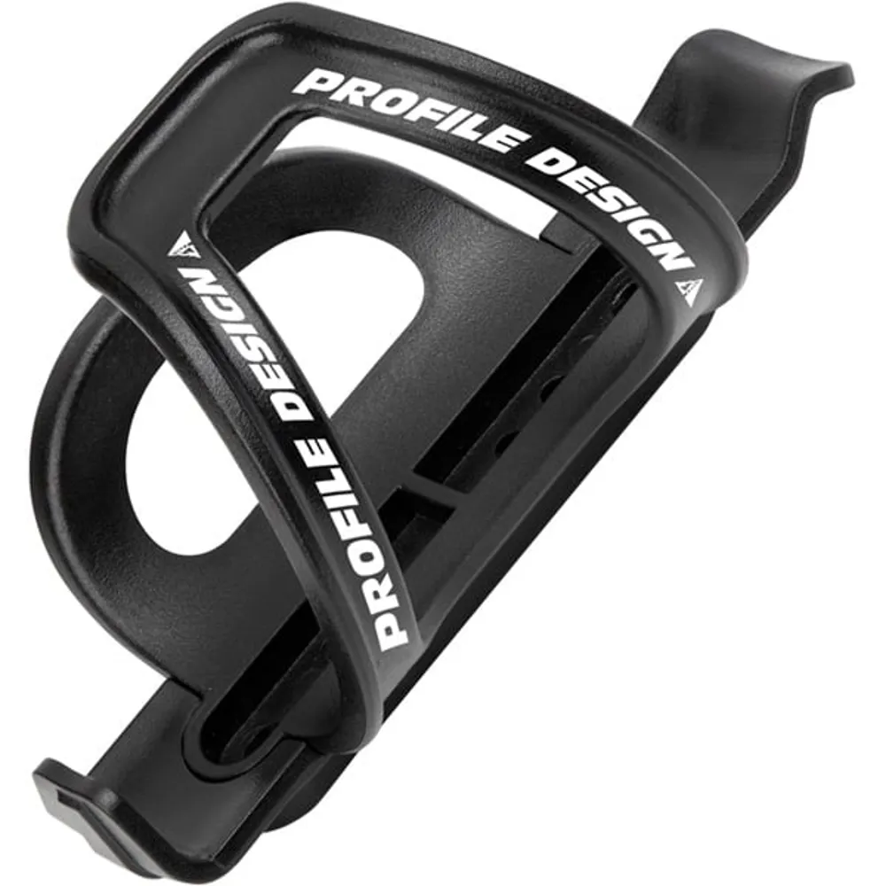 uPRISE Bikes Profile Design Axis Side Water Bottle Cage - Black | Price match, 365 day return s, 18-Month Warranty, Finance Available & Free UK Delivery