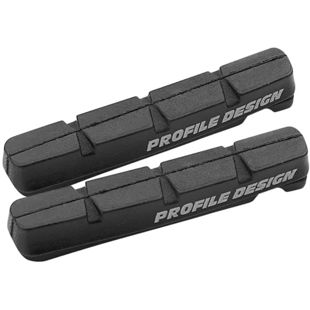 uPRISE Bikes Profile Design Carbon Rim Brake Pad Set For 24 Series Wheels - 2 Pairs | Price match, 365 day return s, 18-Month Warranty, Finance Available & Free UK Delivery