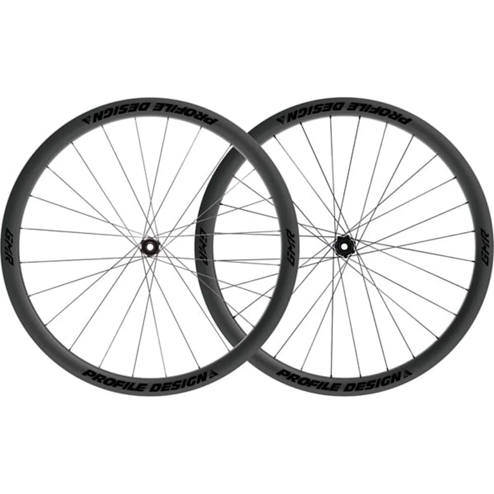 uPRISE Bikes Profile Design GMR 38 Carbon Disc Brake TLR 700c Wheelset - Carbon | Price match, 365 day return s, 18-Month Warranty, Finance Available & Free UK Delivery