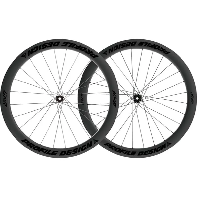 Profile Design GMR 50 Carbon Rim Brake TLR 700c Wheelset - Carbon
