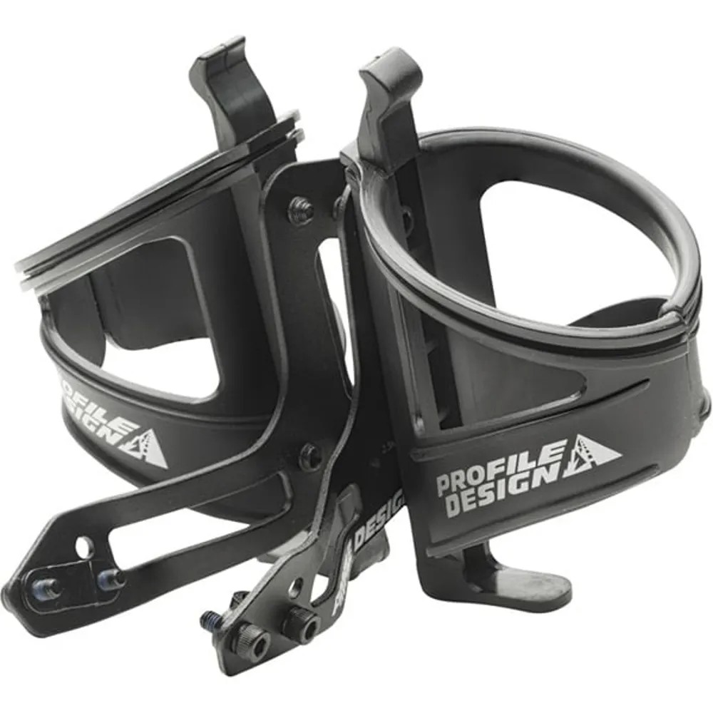 uPRISE Bikes Profile Design RML Rear Mount Two Bottle System - Black | Price match, 365 day returns, 18-Month Warranty, Finance Available & Free UK Delivery