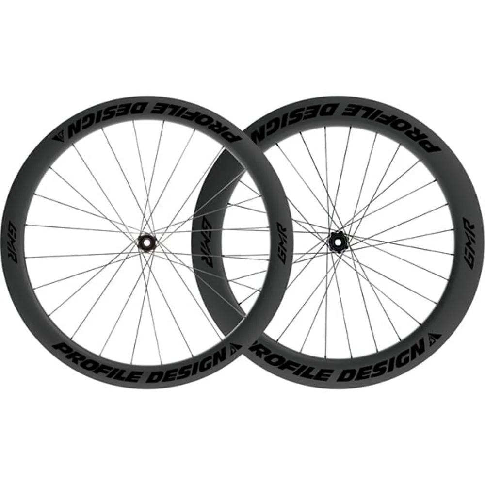 uPRISE Bikes Profile Design GMR 50/65 Carbon Disc Brake TLR 700c Wheelset - Carbon | Price match, 365 day return s, 18-Month Warranty, Finance Available & Free UK Delivery