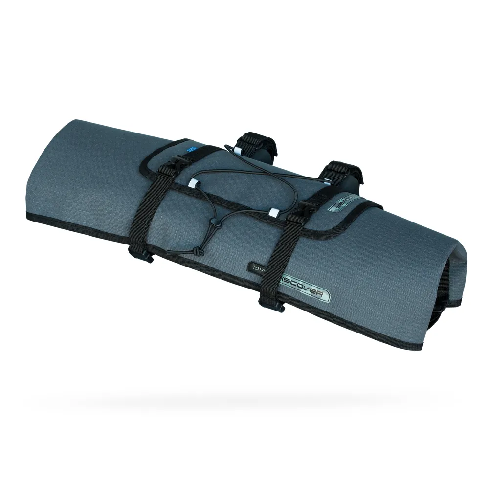 uPRISE Bikes Pro Discover Handlebar Bag - 8L - Grey | Price match, 365 day return s, 18-Month Warranty, Finance Available & Free UK Delivery