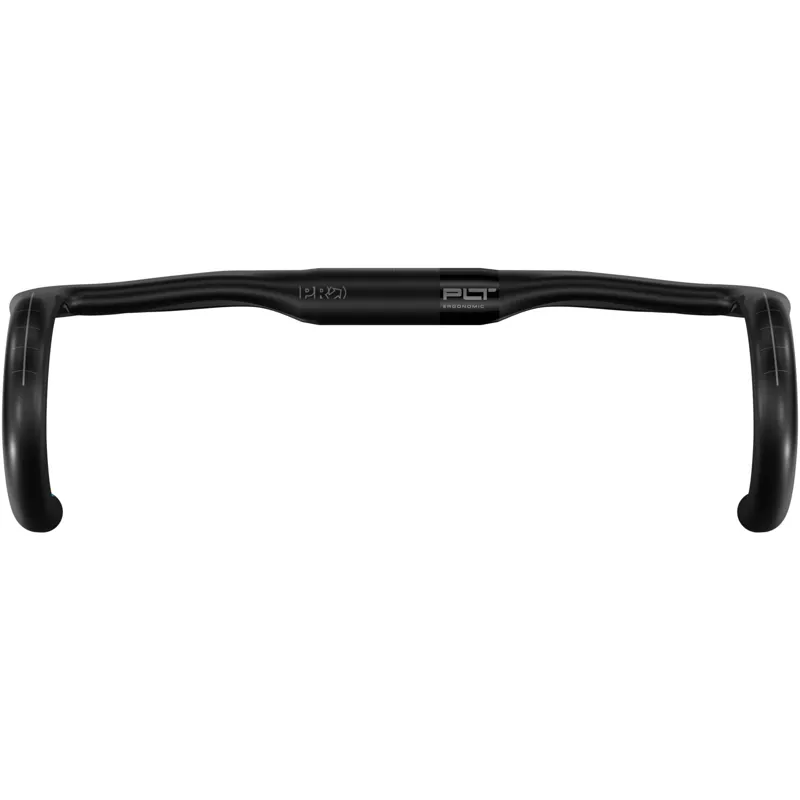 Pro PLT Carbon 31.8mm Compact Ergonomic Handlebars - Black-1