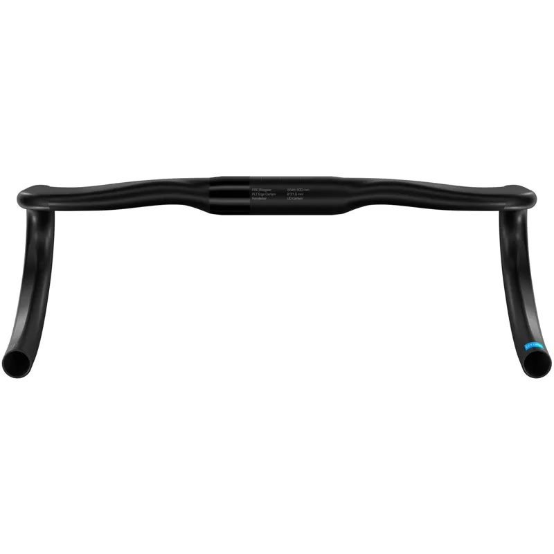 Pro PLT Carbon 31.8mm Compact Ergonomic Handlebars - Black-2