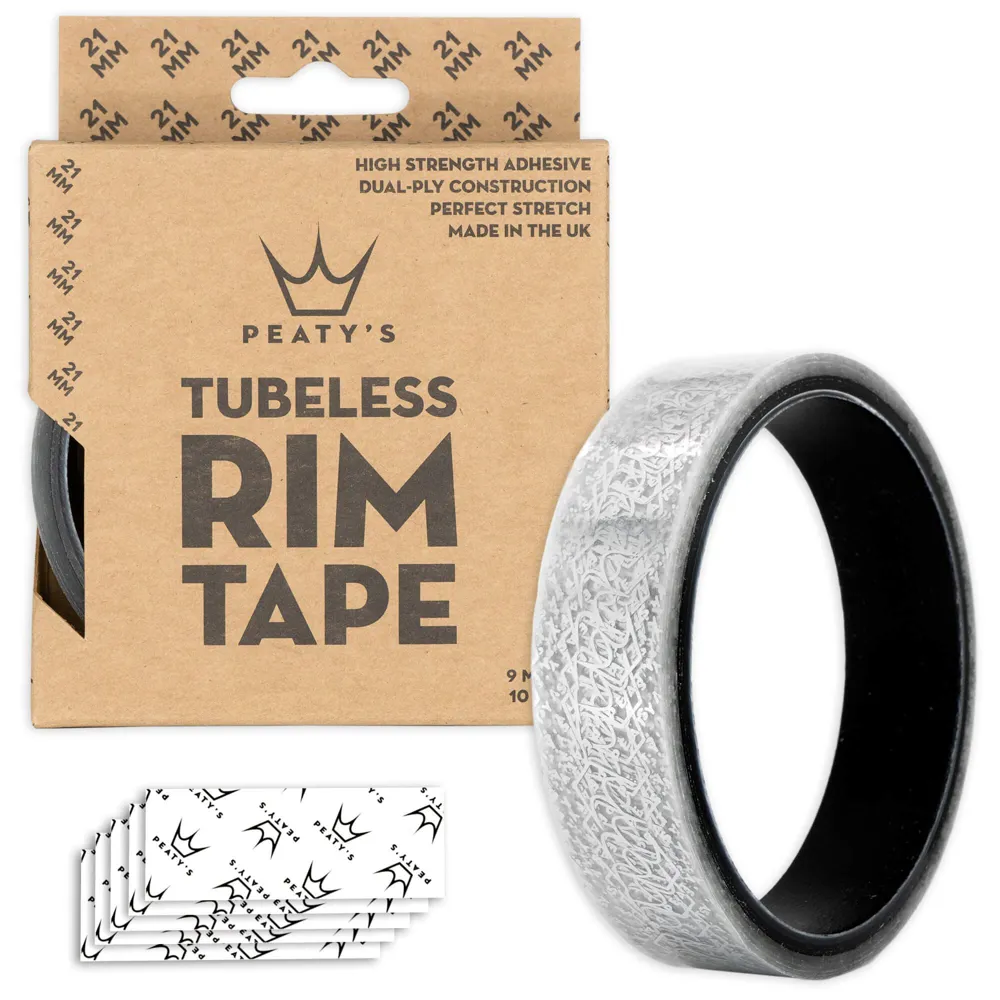 uPRISE Bikes Peaty's Tubeless Rim Tape - 9m x 21mm | Price match, 365 day return s, 18-Month Warranty, Finance Available & Free UK Delivery
