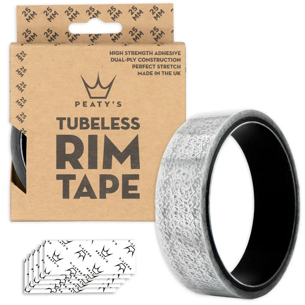 uPRISE Bikes Peaty's Tubeless Rim Tape - 9m x 25mm | Price match, 365 day return s, 18-Month Warranty, Finance Available & Free UK Delivery