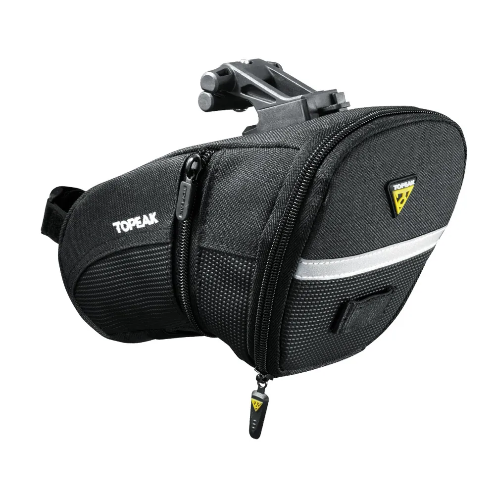 uPRISE Bikes Topeak Aero Wedge Quick Clip Saddle Bag - Large | Price match, 365 day return s, 18-Month Warranty, Finance Available & Free UK Delivery