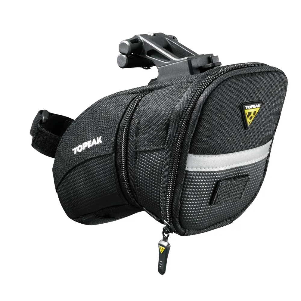 uPRISE Bikes Topeak Aero Wedge Quick Clip Saddle Bag - Medium | Price match, 365 day return s, 18-Month Warranty, Finance Available & Free UK Delivery