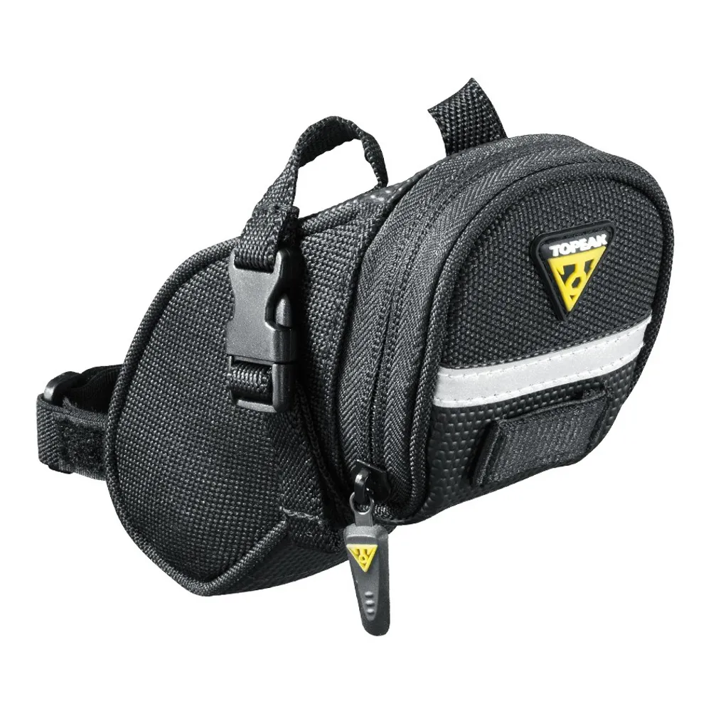 uPRISE Bikes Topeak Aero Wedge Saddle Bag With Straps - Micro | Price match, 365 day return s, 18-Month Warranty, Finance Available & Free UK Delivery
